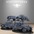 Tabletop Terrain Miniature GrimGuard Support Vehicles