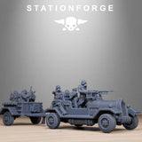 Tabletop Terrain Miniature GrimGuard Support Vehicles
