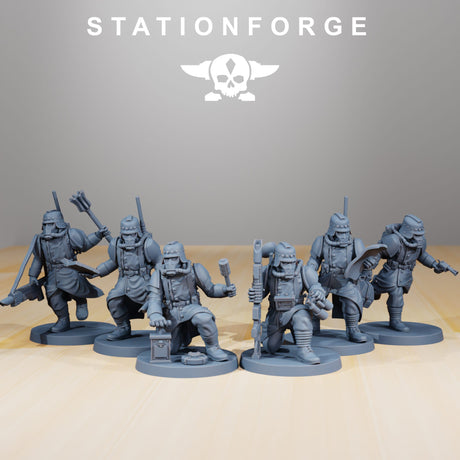 Tabletop Terrain Miniature GrimGuard - Supporters