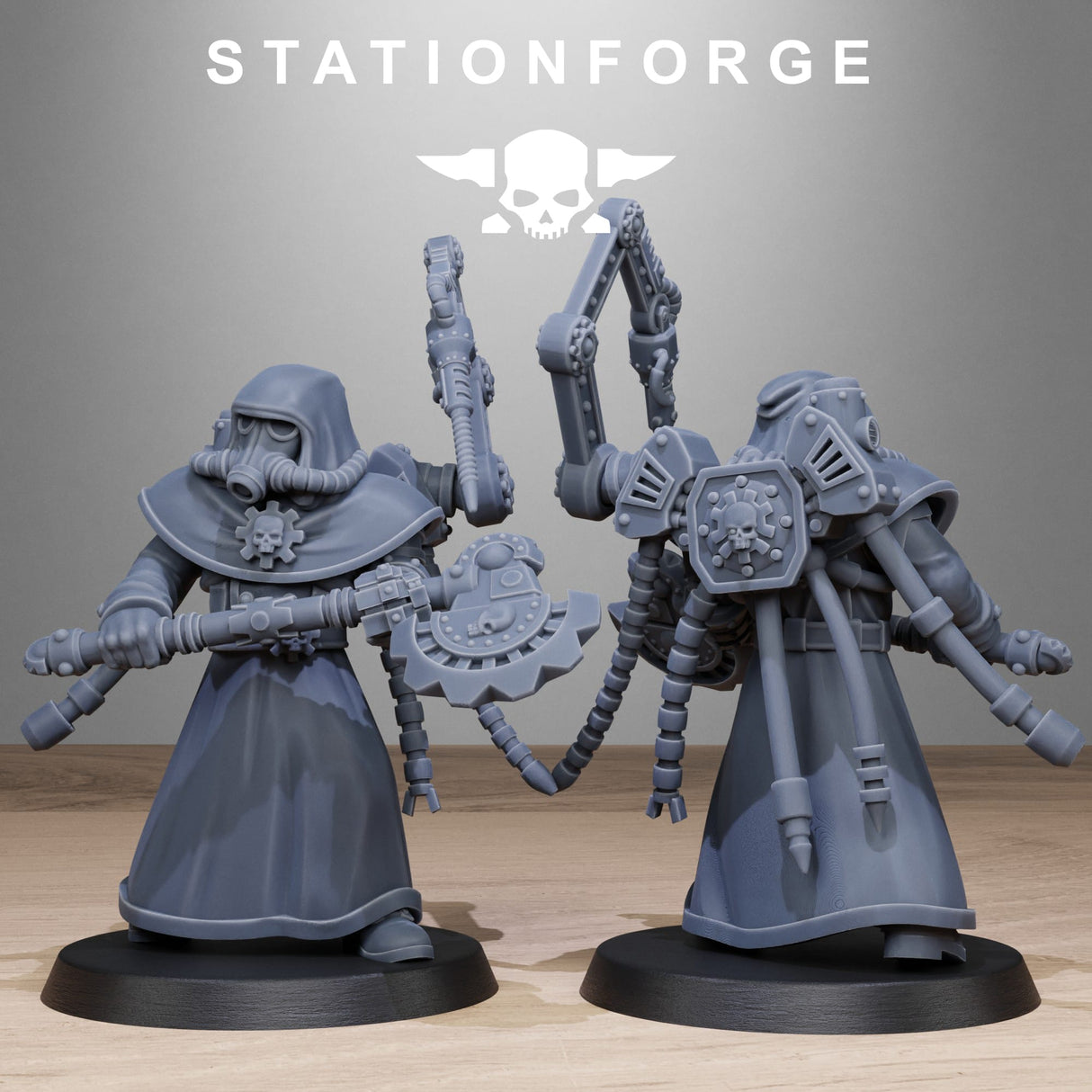 Tabletop Terrain Miniature GrimGuard Tech Engineers