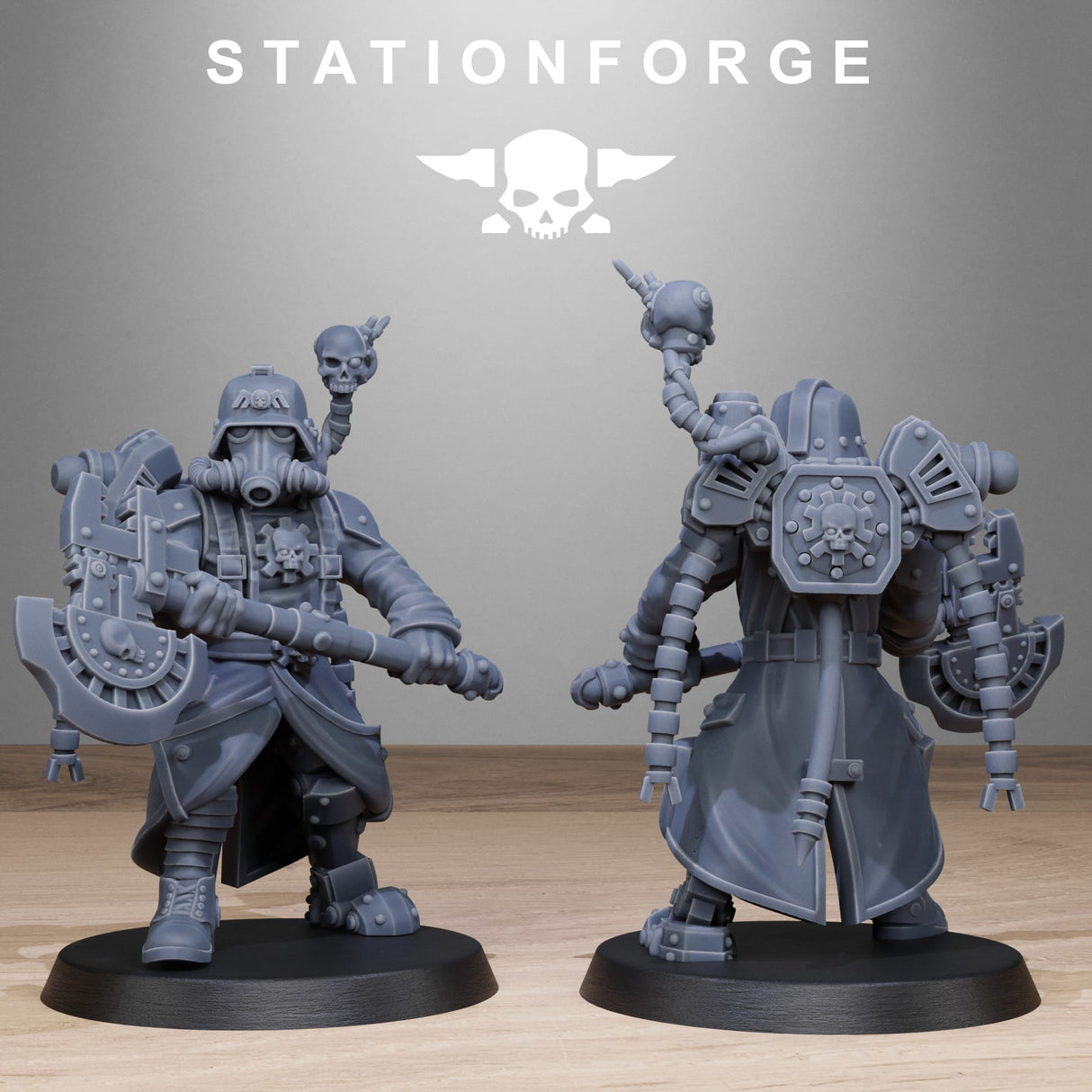 Tabletop Terrain Miniature GrimGuard Tech Engineers