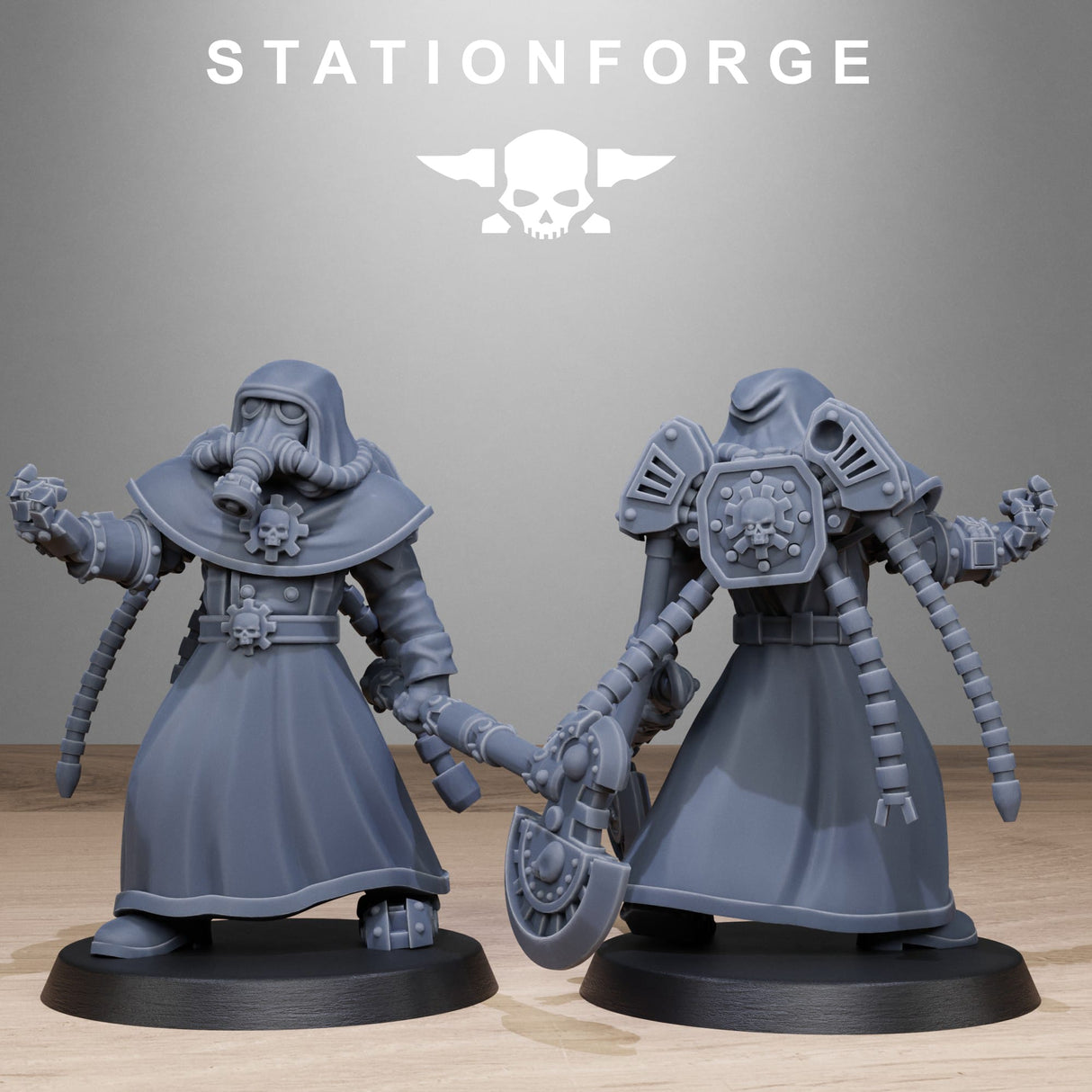 Tabletop Terrain Miniature GrimGuard Tech Engineers
