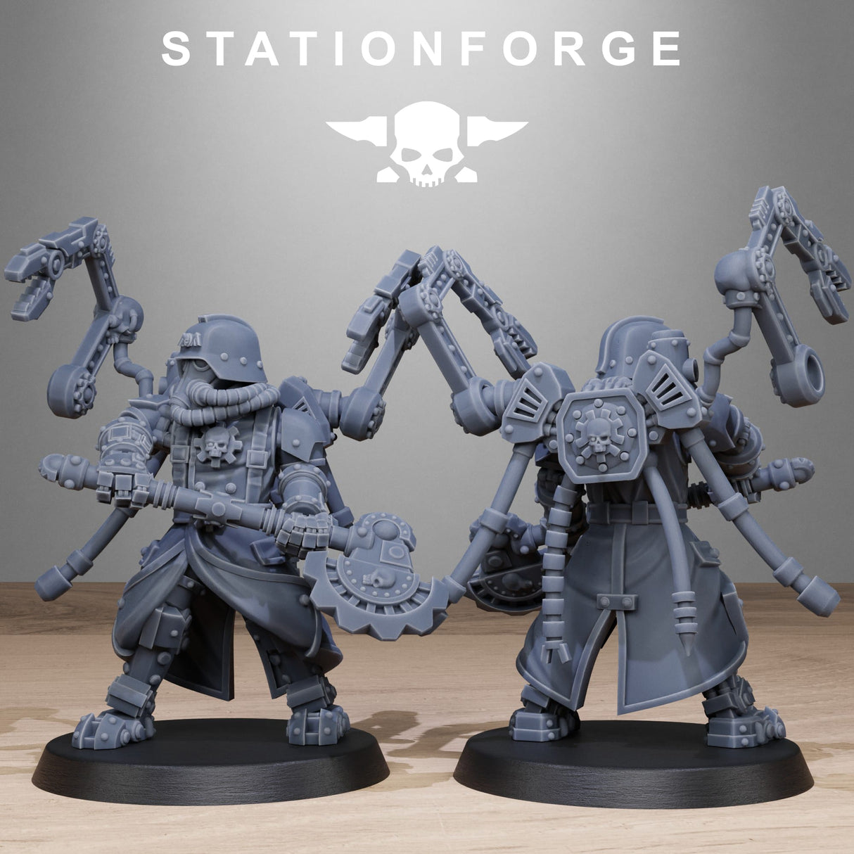 Tabletop Terrain Miniature GrimGuard Tech Engineers