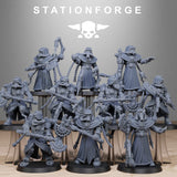Tabletop Terrain Miniature GrimGuard Tech Engineers