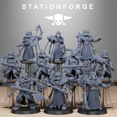 Tabletop Terrain Miniature GrimGuard Tech Engineers