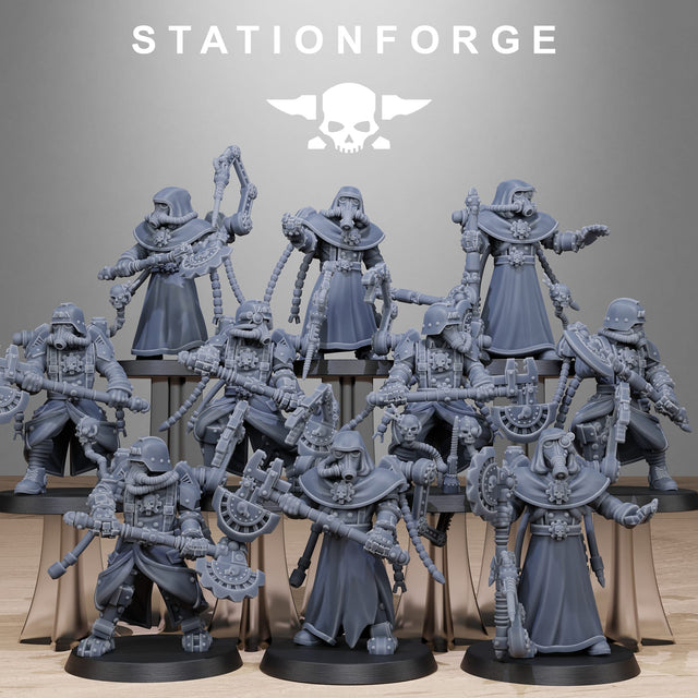 Tabletop Terrain Miniature GrimGuard Tech Engineers