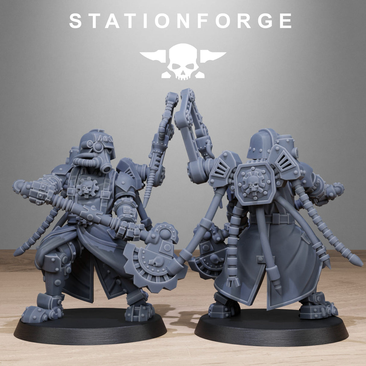 Tabletop Terrain Miniature GrimGuard Tech Engineers