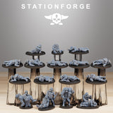 Tabletop Terrain Miniature GrimGuard The Fallen