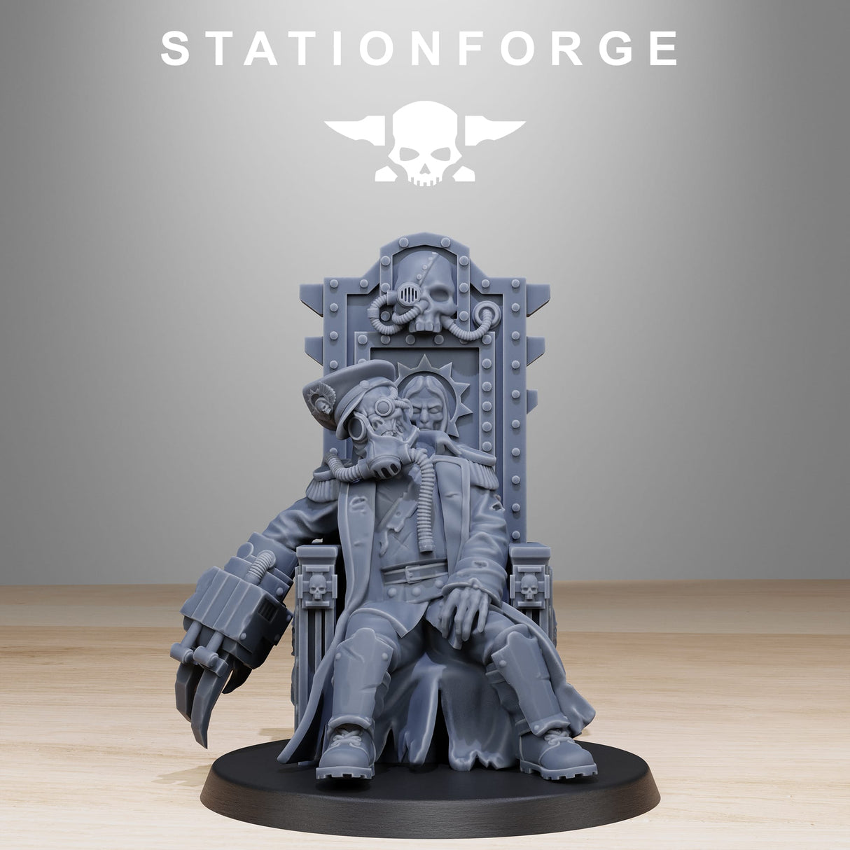 Tabletop Terrain Miniature GrimGuard The Fallen Officer