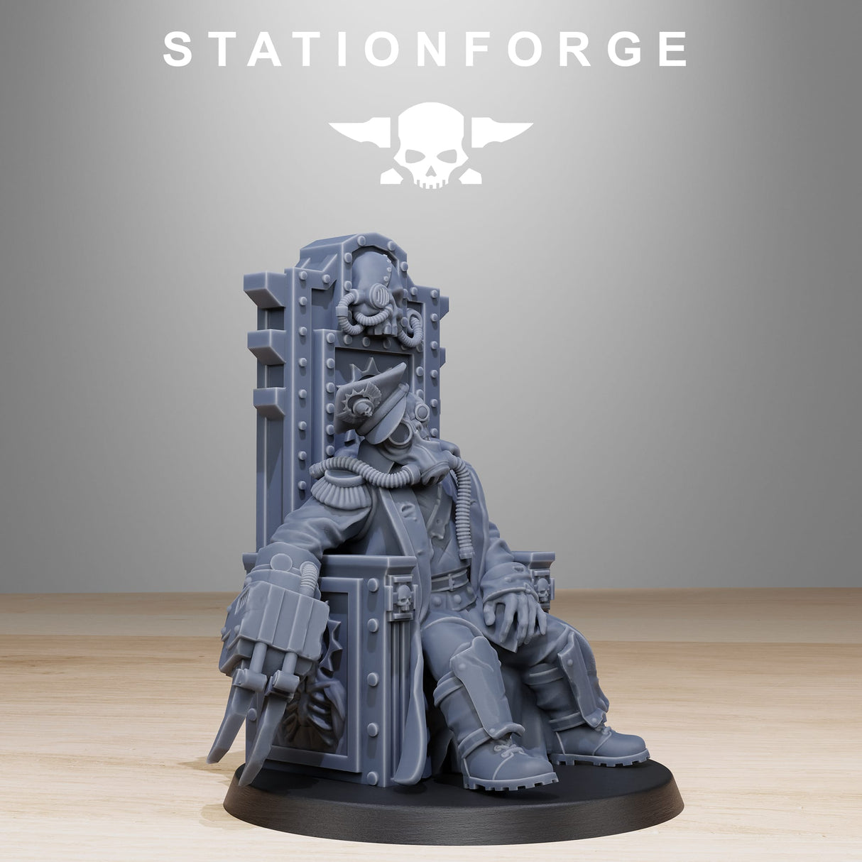 Tabletop Terrain Miniature GrimGuard The Fallen Officer