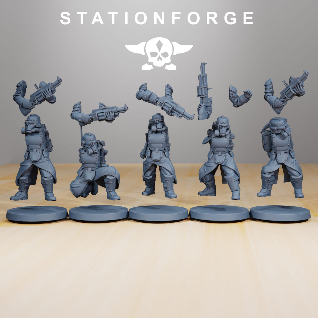 Tabletop Terrain Miniature GrimGuard - Tinkers