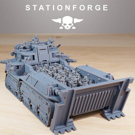 Tabletop Terrain Miniature GrimGuard Transport Tank