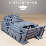 Tabletop Terrain Miniature GrimGuard Transport Tank