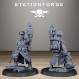 Tabletop Terrain Miniature GrimGuard Trench Raiders