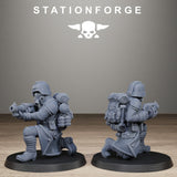 Tabletop Terrain Miniature GrimGuard Trench Raiders