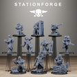 Tabletop Terrain Miniature GrimGuard Trench Raiders