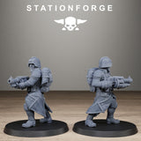 Tabletop Terrain Miniature GrimGuard Trench Raiders