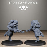 Tabletop Terrain Miniature GrimGuard Trench Raiders