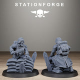 Tabletop Terrain Miniature GrimGuard Trench Raiders