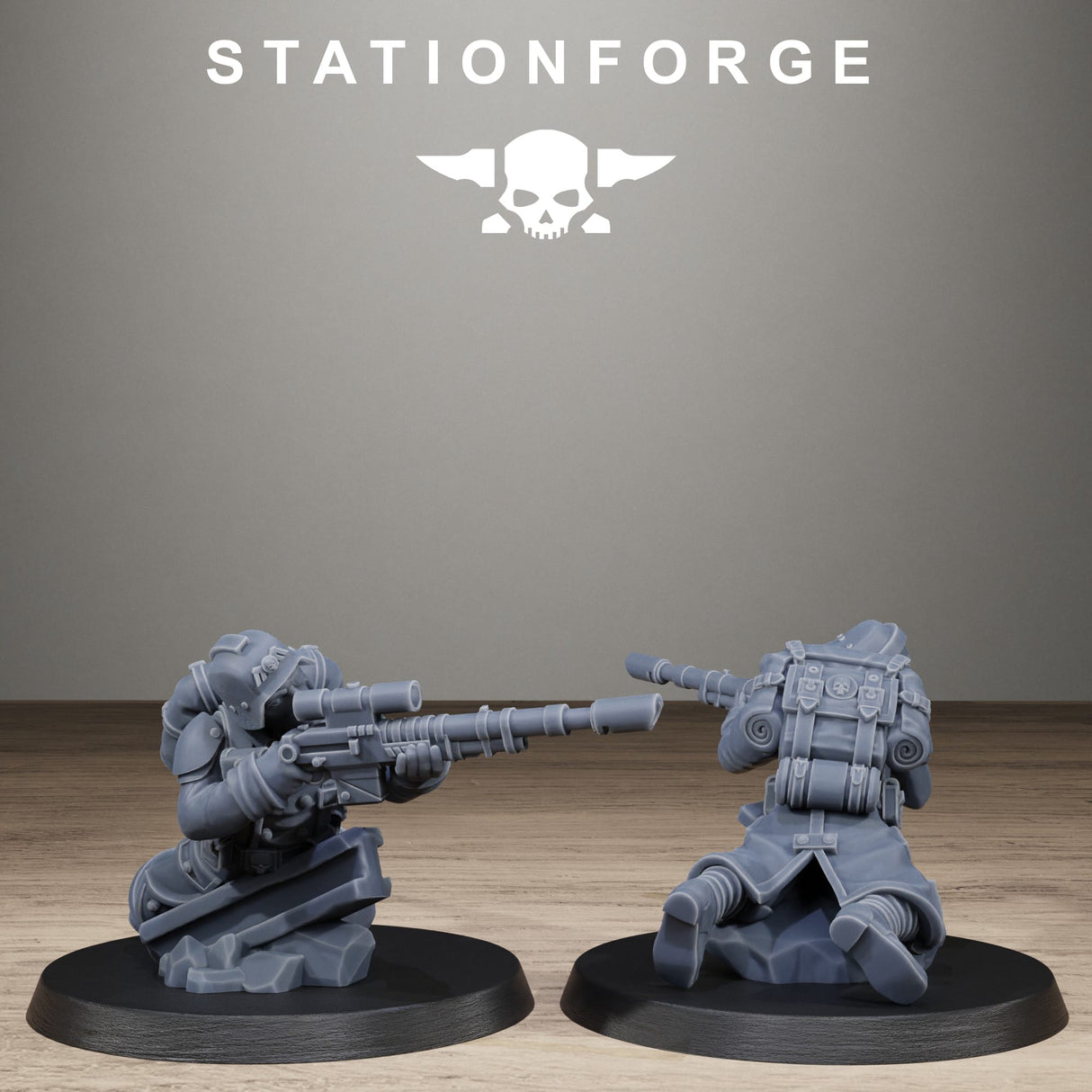 Tabletop Terrain Miniature GrimGuard Trench Raiders