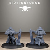Tabletop Terrain Miniature GrimGuard Trench Raiders
