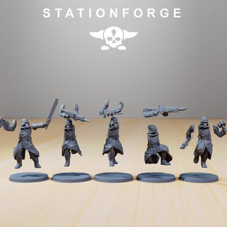 Tabletop Terrain Miniature GrimGuard - Trench Runners