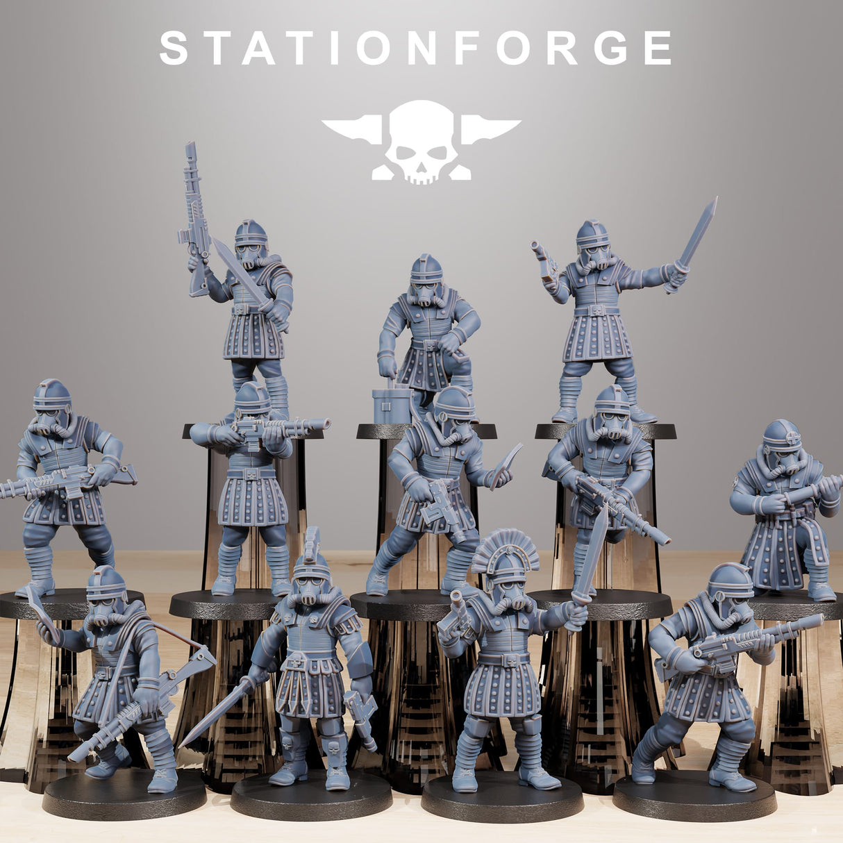 Tabletop Terrain Miniature GrimGuard Vexillatio
