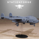 Tabletop Terrain Miniature Grimguard Vulture Plane