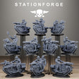 Tabletop Terrain Miniature Grimguard War Treaders