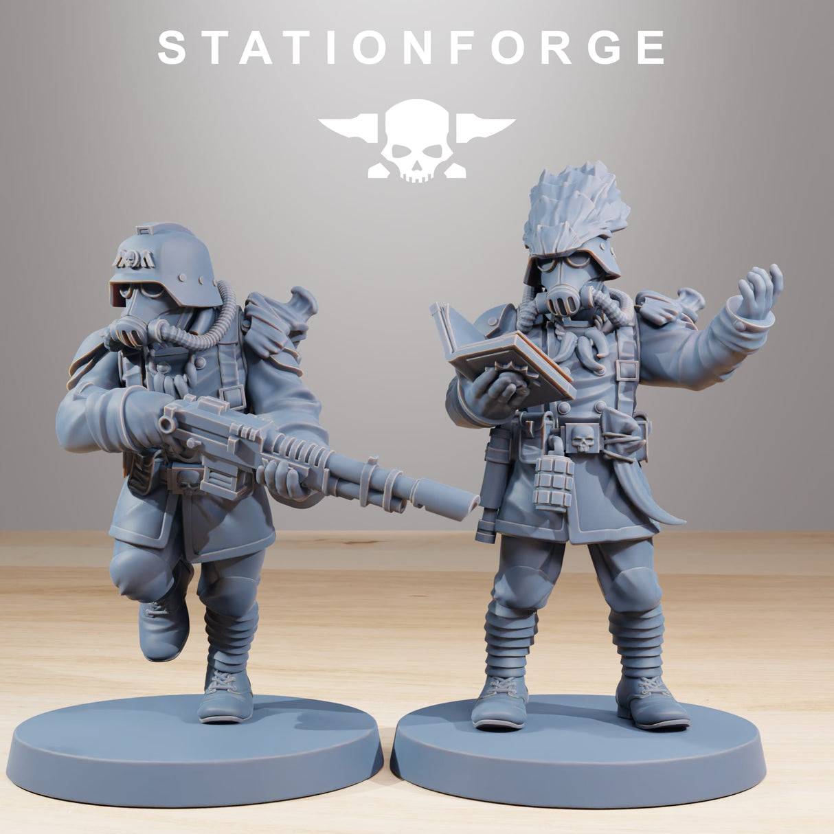 Tabletop Terrain Miniature GrimGuard Xenarid Hunters