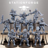 Tabletop Terrain Miniature GrimGuard Xenarid Hunters