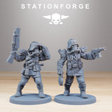 Tabletop Terrain Miniature GrimGuard Xenarid Hunters