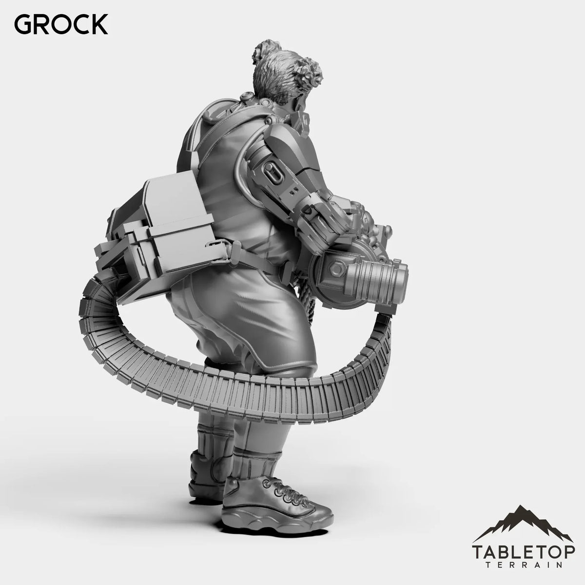 Tabletop Terrain Miniature Grock - Strike Team Omega & Almighty Friends