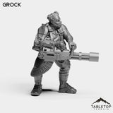 Tabletop Terrain Miniature Grock - Strike Team Omega & Almighty Friends