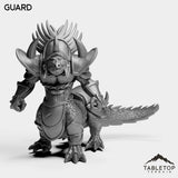 Tabletop Terrain Miniature Guard Lizard Lair Guards