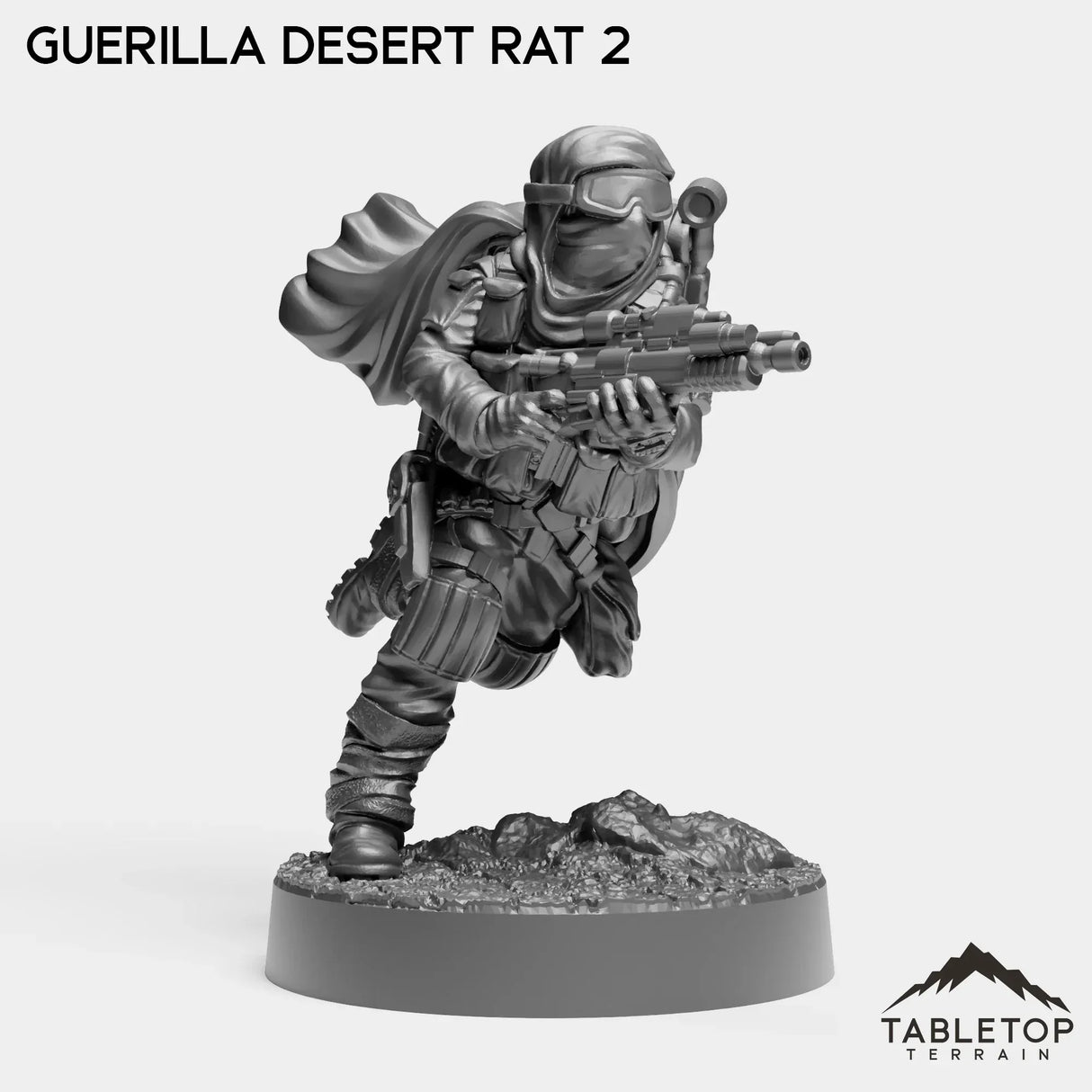 Tabletop Terrain Miniature Guerilla Desert Rats