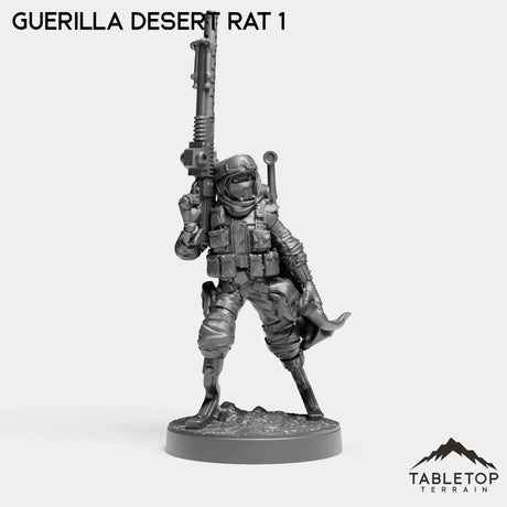 Tabletop Terrain Miniature Guerilla Desert Rats
