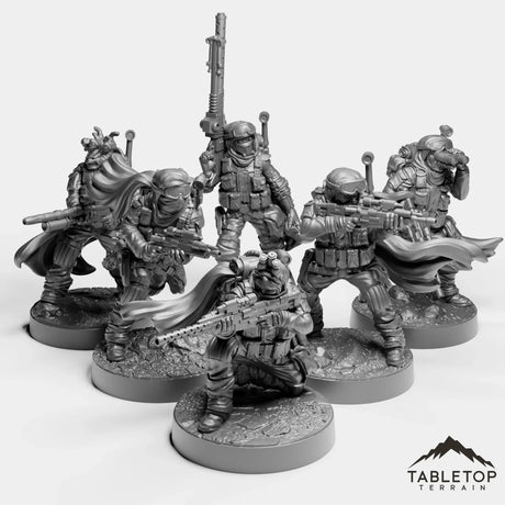 Tabletop Terrain Miniature Guerilla Desert Rats