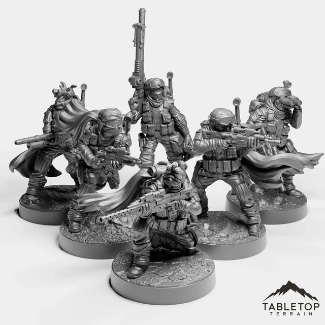 Tabletop Terrain Miniature Guerilla Desert Rats