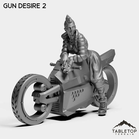 Tabletop Terrain Miniature Gun Desire 2 Gun Desire - Bomber Girls