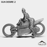 Tabletop Terrain Miniature Gun Desire - Bomber Girls