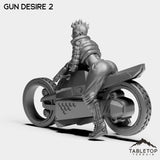 Tabletop Terrain Miniature Gun Desire - Bomber Girls