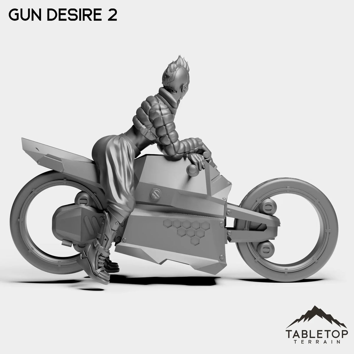 Tabletop Terrain Miniature Gun Desire - Bomber Girls