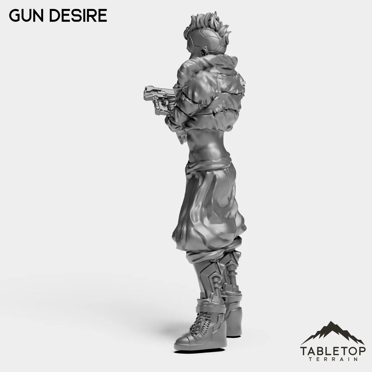 Tabletop Terrain Miniature Gun Desire - Bomber Girls
