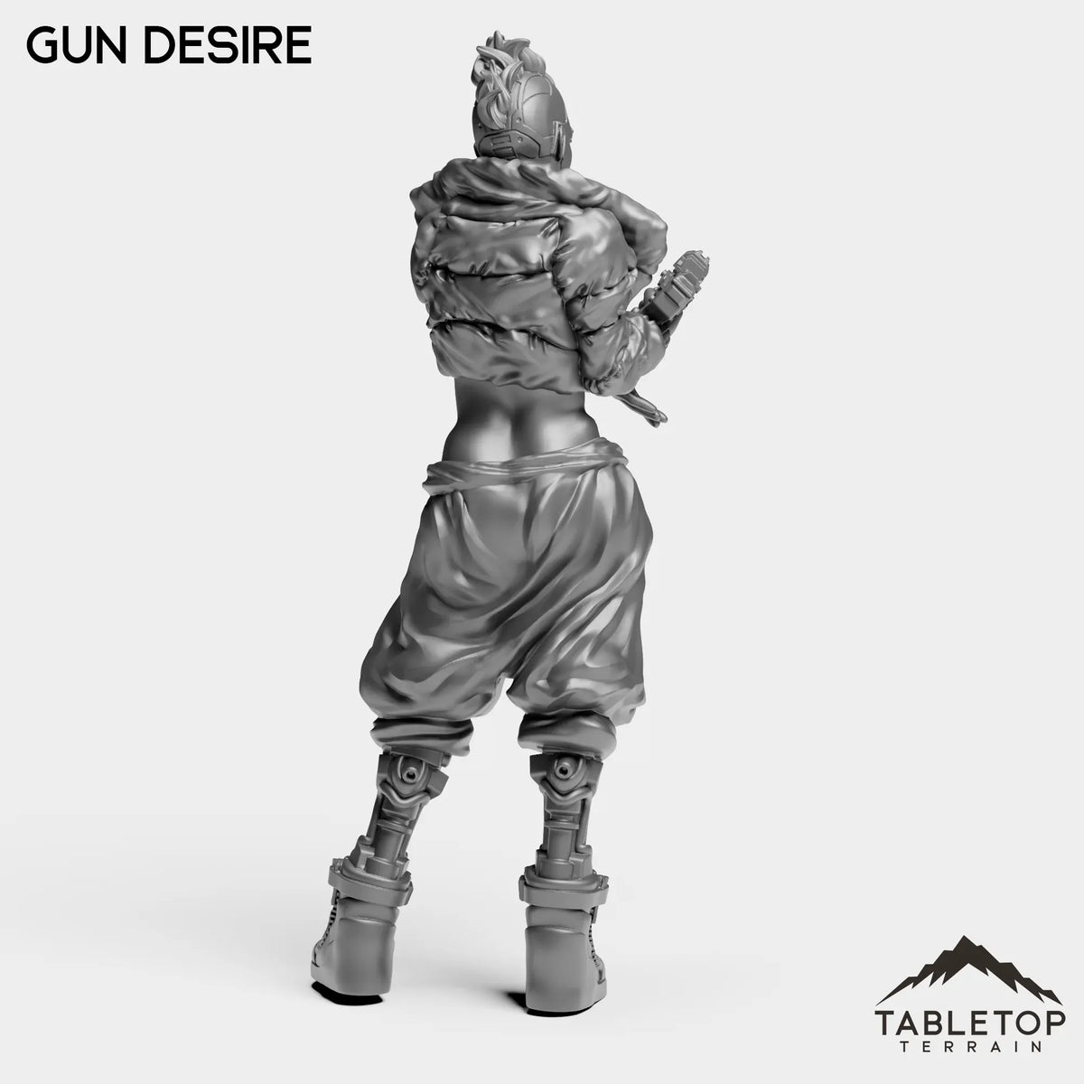 Tabletop Terrain Miniature Gun Desire - Bomber Girls