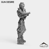 Tabletop Terrain Miniature Gun Desire - Bomber Girls