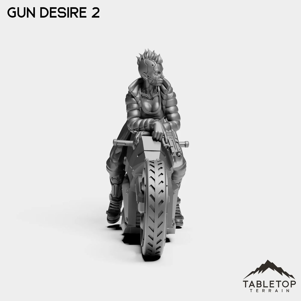 Tabletop Terrain Miniature Gun Desire - Bomber Girls