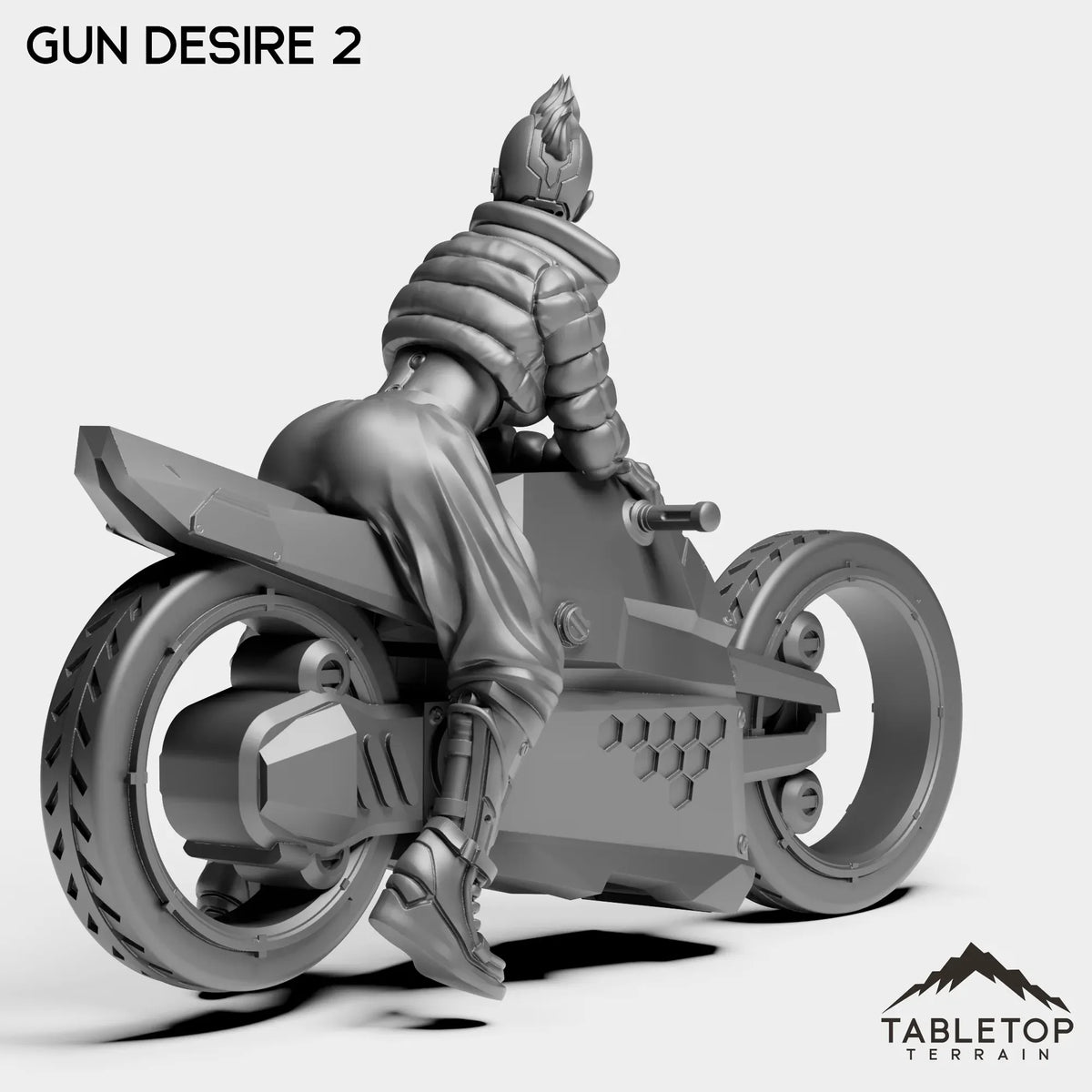 Tabletop Terrain Miniature Gun Desire - Bomber Girls