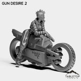 Tabletop Terrain Miniature Gun Desire - Bomber Girls