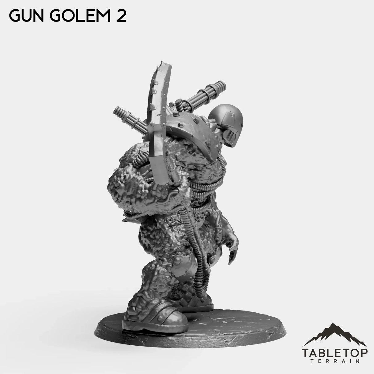 Tabletop Terrain Miniature Gun Golems - Independents